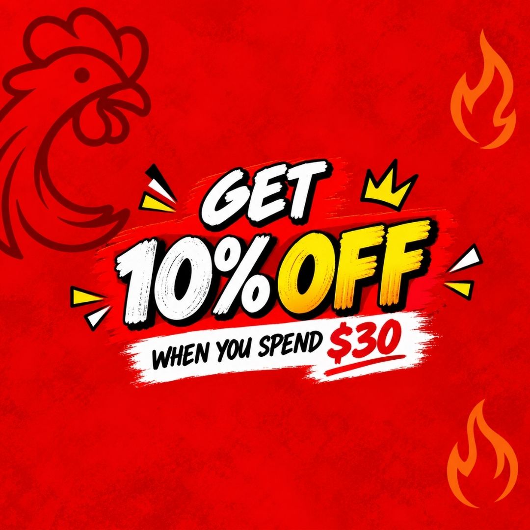 Get 10% Off When You Spend $30!